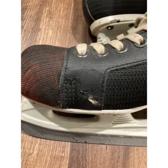 Vintage Bauer Black Panther Hockey Skates Size 10.5 D Men's Ice 81 - Picture 11 of 16